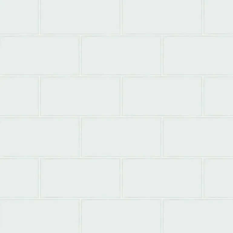 Freedom Mint Subway Tile Wallpaper