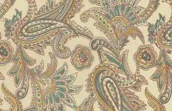 French Paisley Print Santa Fe Laura Kiran Fabric