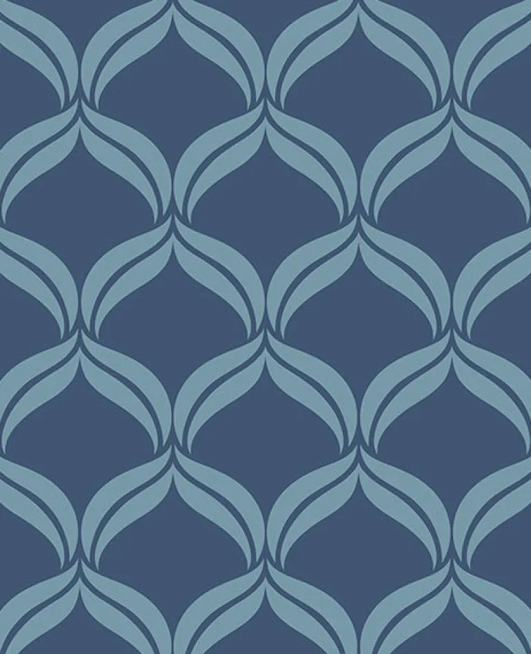 Geometrie Petals Wallpaper (2697-22648)