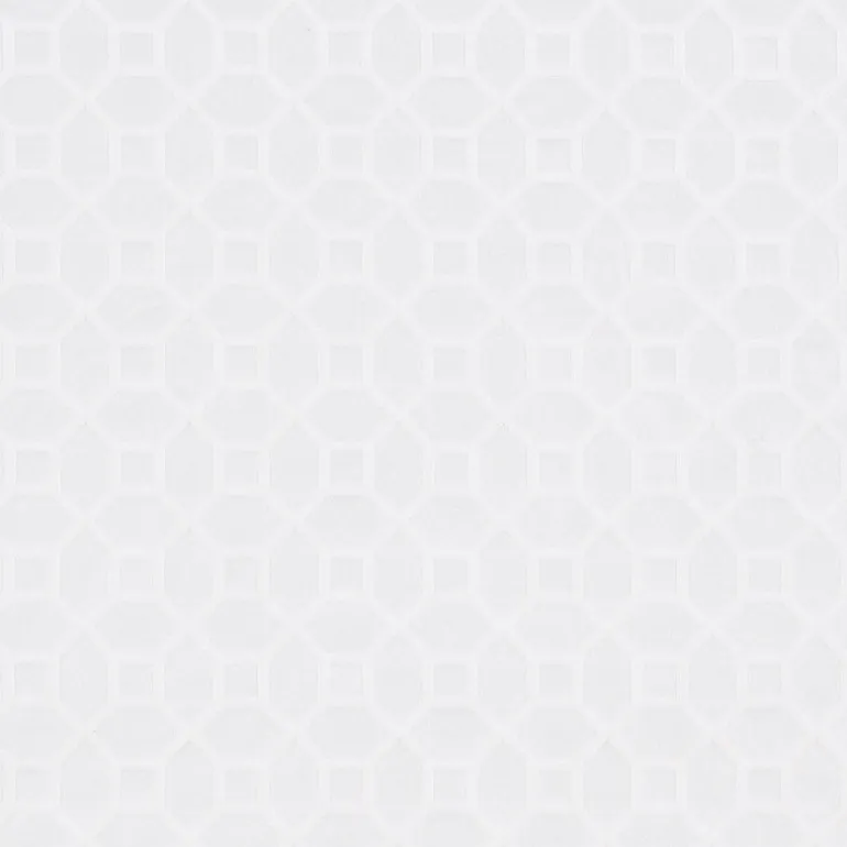Gramercy Square White Europatex Fabric