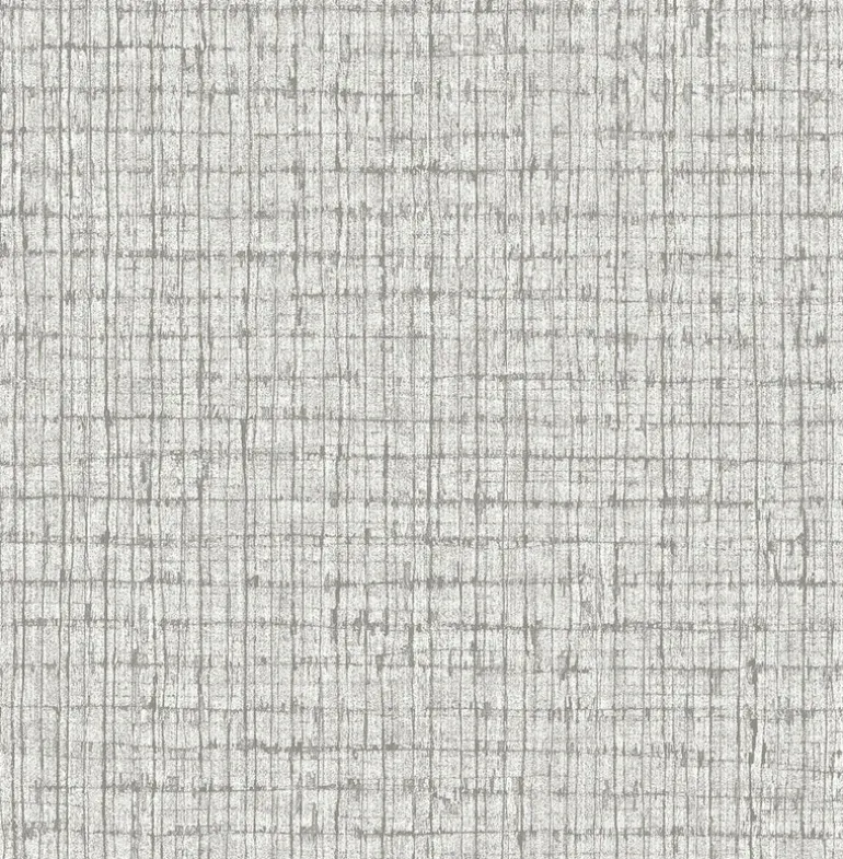 Graphite Palmweave Wallpaper