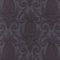 Greetings Indigo Regal Fabric