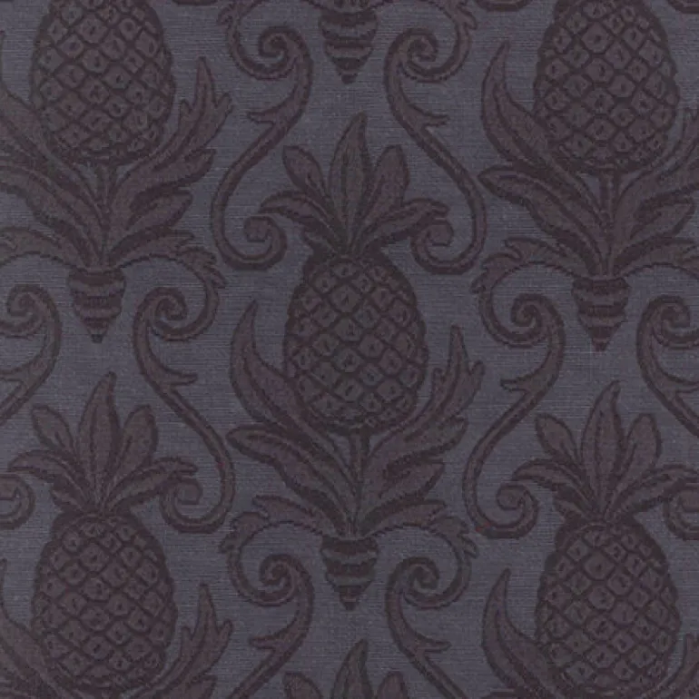 Greetings Indigo Regal Fabric