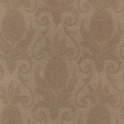 Greetings Taupe Regal Fabric