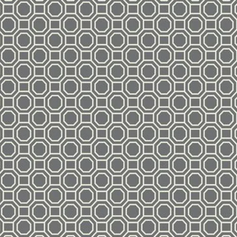 GS6236 Georgian Geo Grey Wallpaper