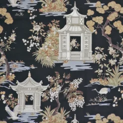 Harmony Ebony Regal Fabric
