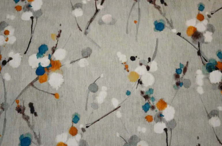 Heathcliff Turquoise Regal Fabric