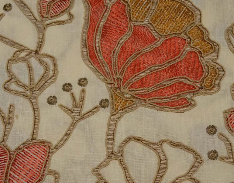 Heathgate Coral Hamilton Fabric