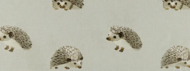 Hedgy 197 Flax Covington Fabric
