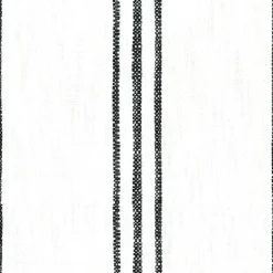 Highlander Slub Stripe Noir Regal Fabric