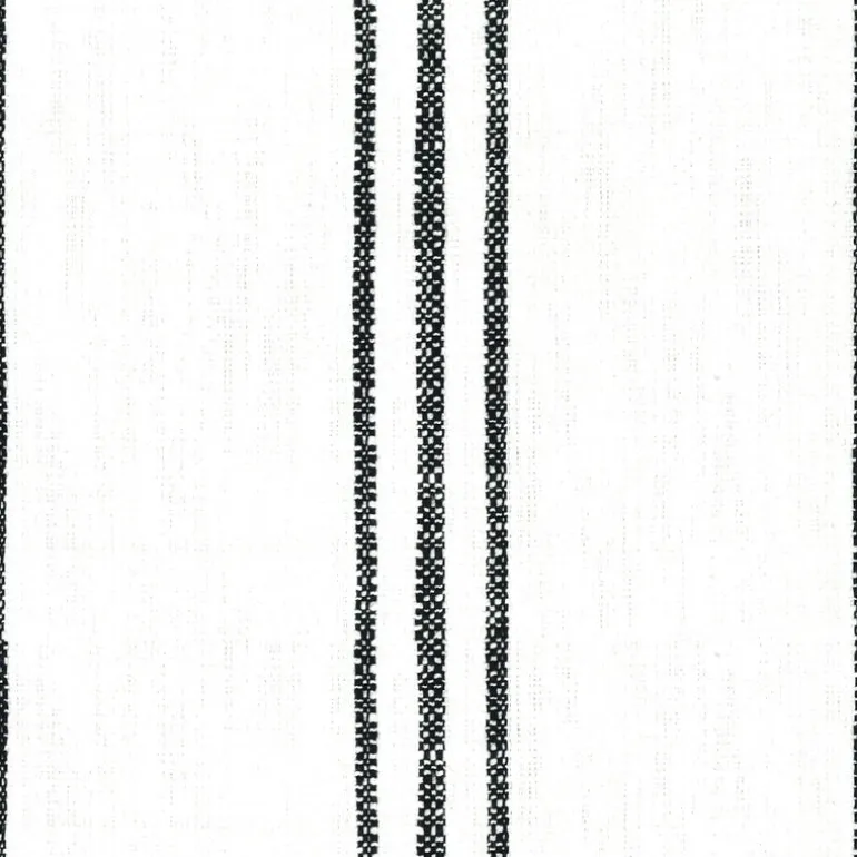 Highlander Slub Stripe Noir Regal Fabric