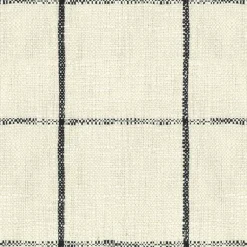 Highlander Slub Window Black Regal Fabric