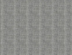 HO2170 Black Shirting Plaid Wallpaper