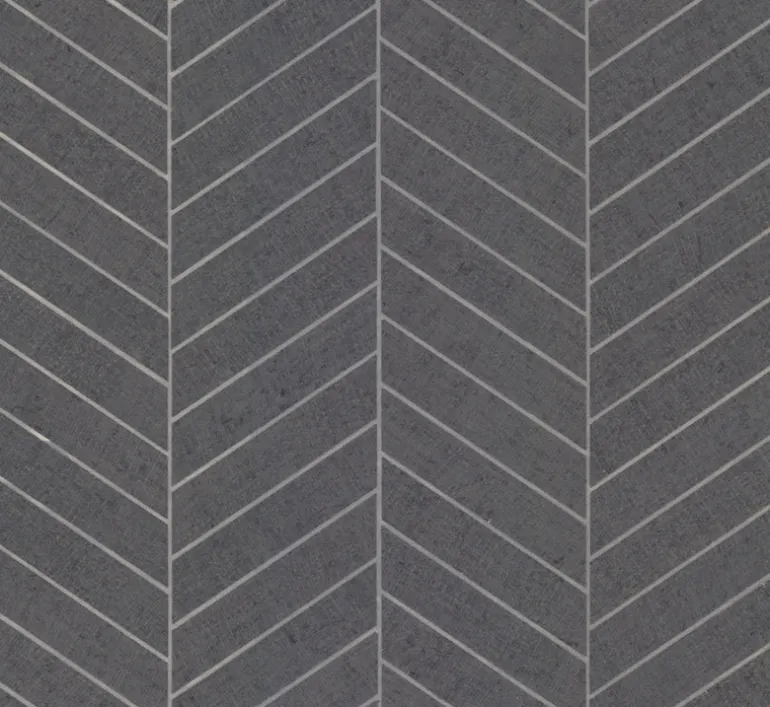 HO2107 Dark Gray Atelier Herringbone Wallpaper