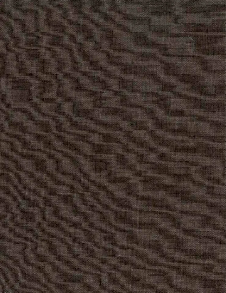 Homespun Chocolate Laura Kiran Fabric