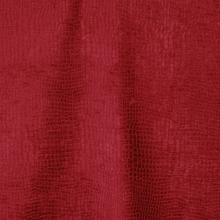 Hook Merlot Caiman Animal Print Fabric