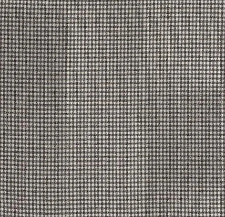 Houndstooth Check Charcoal Tempo Fabric