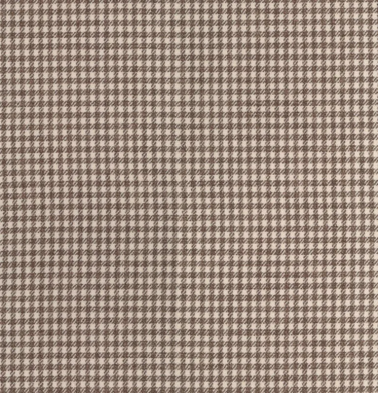 Houndstooth Check Navy Tempo Fabric