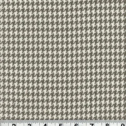 Houndstooth Truffle Fabric
