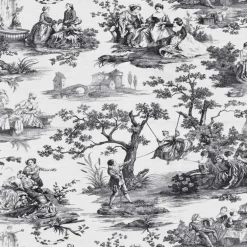 Idyllic Days Noir Waverly Fabric