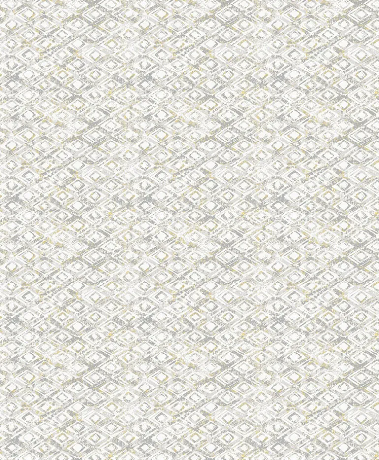 2838-IH2207 Delilah Taupe Diamond Wallpaper