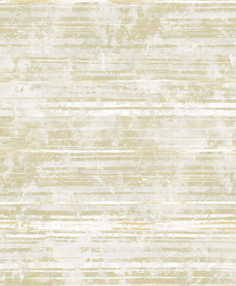 2838-IH2251 Makayla Light Yellow Stripe Wallpaper