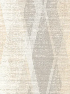 2909-IH-23501 Torrance Neutral Distressed Geometric Wallpaper
