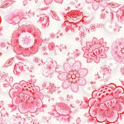 Kali Pink Folklore Chintz Wallpaper