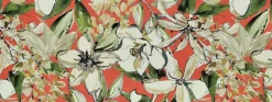 Kew Gardens 74 Coral Covington Fabric