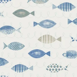 Key West Blue Fish Wallpaper