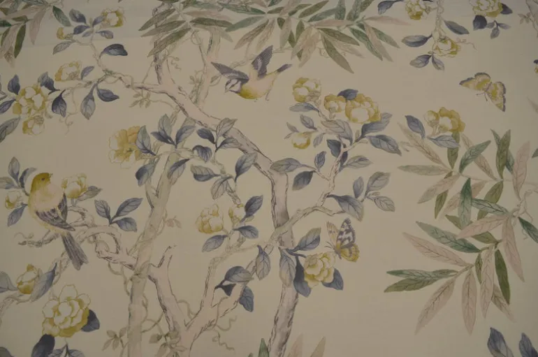 Kimono Vine Putty P Kaufmann Fabric