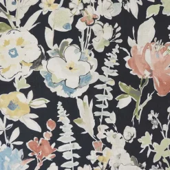 Kira Black Regal Fabric