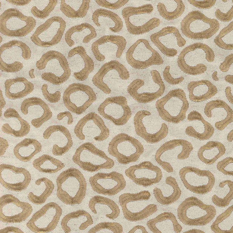 Kitty Linen Gold Regal Fabric