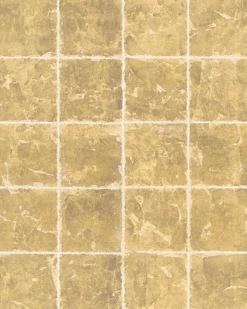 KT2102 Gold Metal Leaf Squares Wallpaper