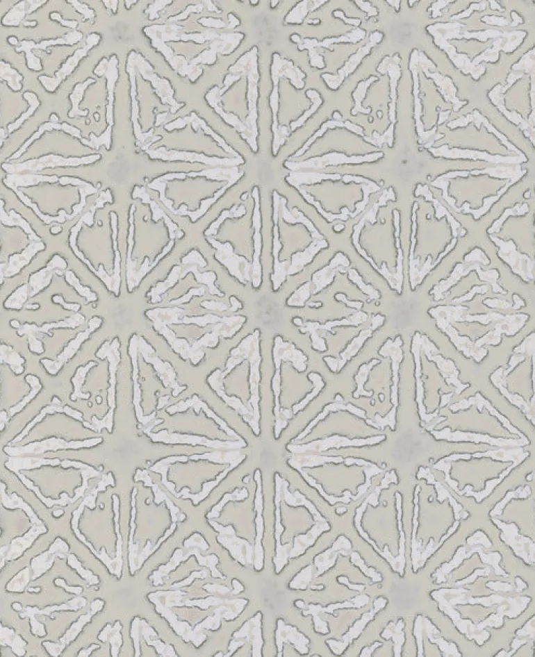 KT2112 Silver/Taupe Empire Diamond Wallpaper