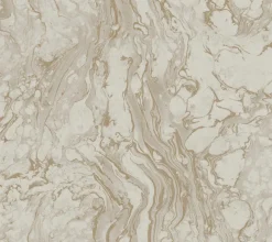 KT2225 Taupe Polished Marble Wallpaper
