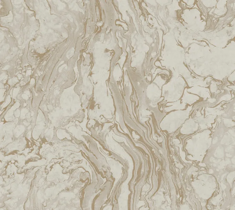 KT2225 Taupe Polished Marble Wallpaper