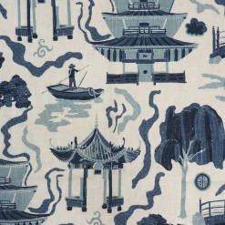 Kumano Indigo Regal Fabric
