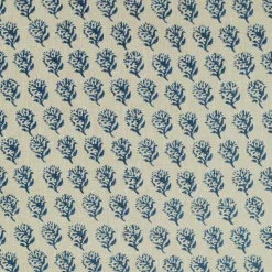 Laila Indigo P/Kaufmann Fabric