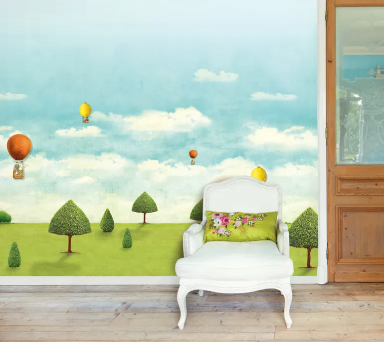 Large Royal Pipland Wallpaper Mural