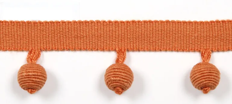 Le Lin Beaded Fringe Saffron Europatex Trim