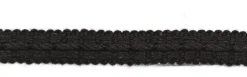 Le Lin Braid 1/2" Black Europatex Trim