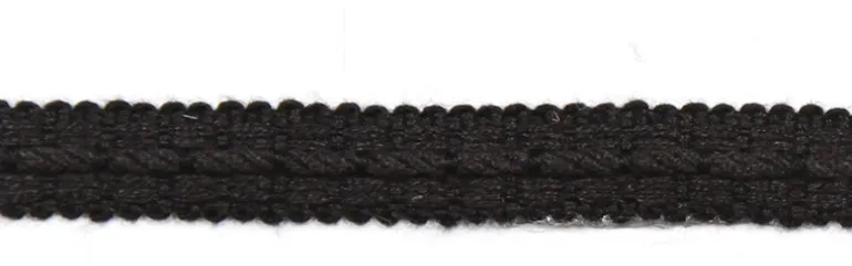 Le Lin Braid 1/2" Black Europatex Trim