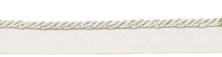 Le Lin Metallic MicroCord Porcelain Europatex Trim