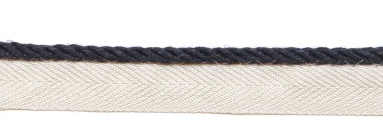 Le Lin 1/8" Micro Cord Navy Europatex Trim