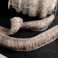 LF500N 421 Grey Natural Brush Fringe