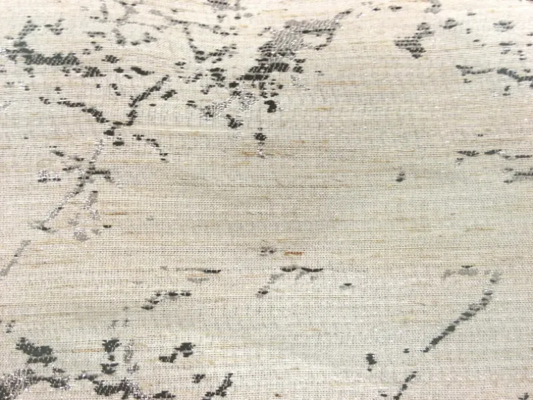 Limestone Black Europatex Fabric