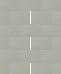 2836-M1123 Angelo Grey Subway Tile Wallpaper