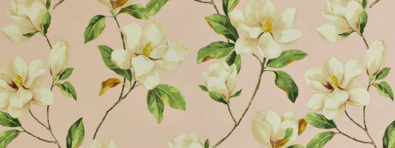 Magnolia 73 Petal Covington Fabric