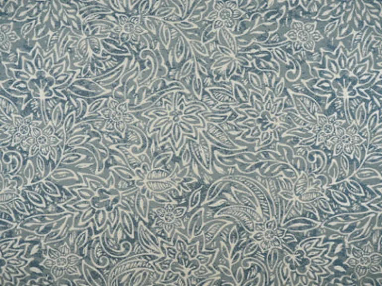 Marley Batik Blue Covington Fabric